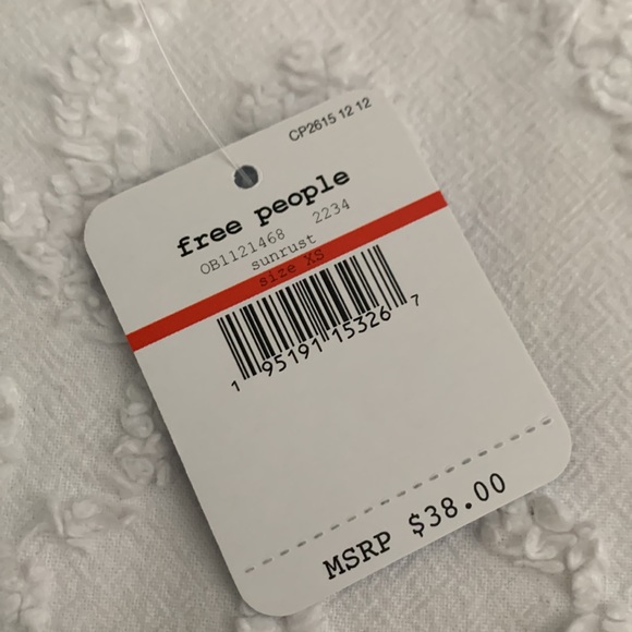 FREE PEOPLE INTIMATELY SCUBA BRALETTE SUNRUST - Picture 8 of 9